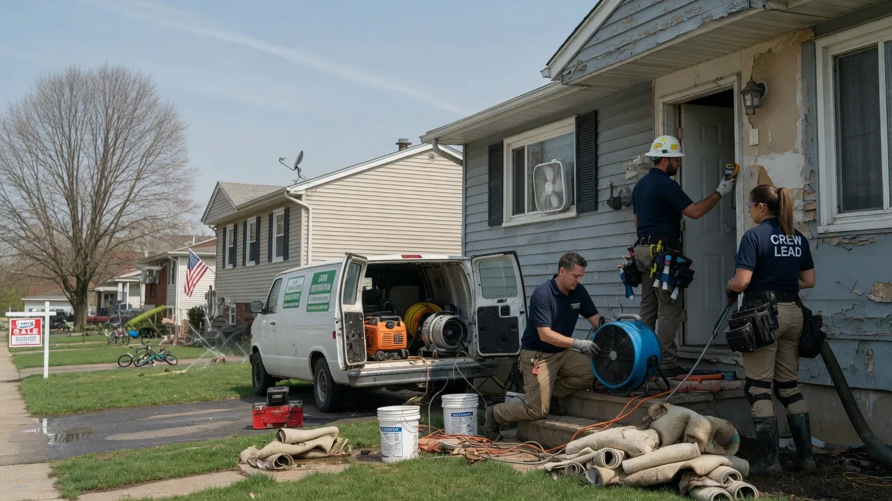 Flood Cleanup in Lewis Run, PA near me